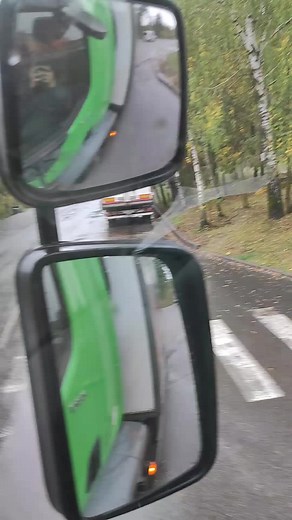 Experience Trucking from the Side Mirror Perspective