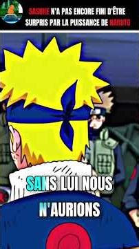 Sasuke est Loin du niveau de Naruto 🔥💪