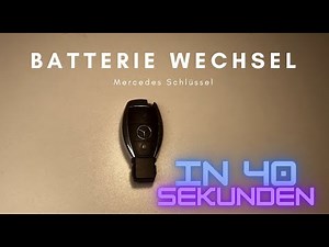 Autoschlüssel Batterie wechseln