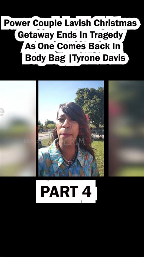 Twisted on Instagram: "Power Couple Lavish Christmas Getaway Ends In Tragedy As One Comes Back In Body Bag |Tyrone Davis PART 4"