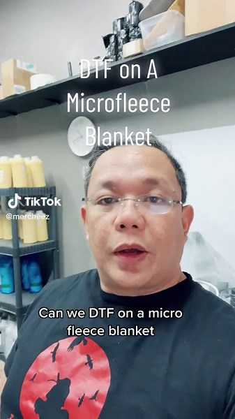 DTF Transfers on Microfleece Blankets | Heat Press Tips