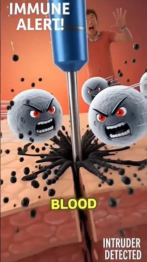 How Tattoos Stay Permanent Under Living Skin #shorts #zackdfilm