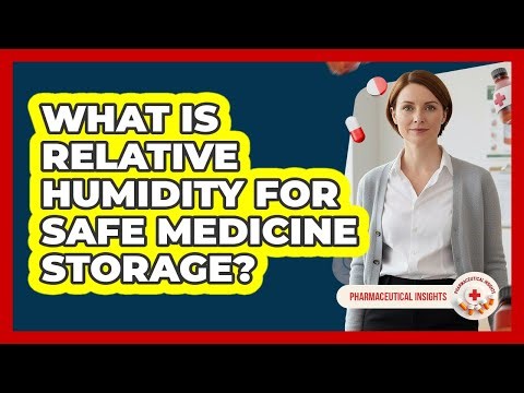 What Is Relative Humidity For Safe Medicine Storage?
