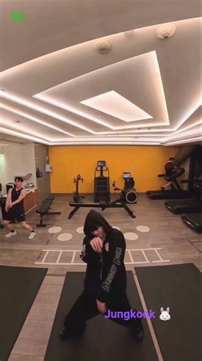 Jungkook TIK TOK dance Challenge on Instagram post 🐰💚💜🤟🦁💘