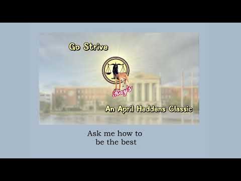 I Party like a Pentecostal... Go Strive lyric video