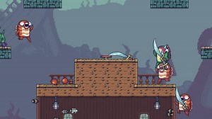 2D fish battle game ``Fish Folk: Jumpy'' review that can be played on the browser for free and allows self-made maps and multiplayer play