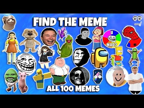 ROBLOX - Find The Meme - ALL current Memes!