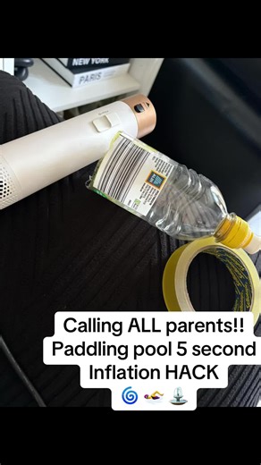 Quick Paddling Pool Inflation Hack for Parents