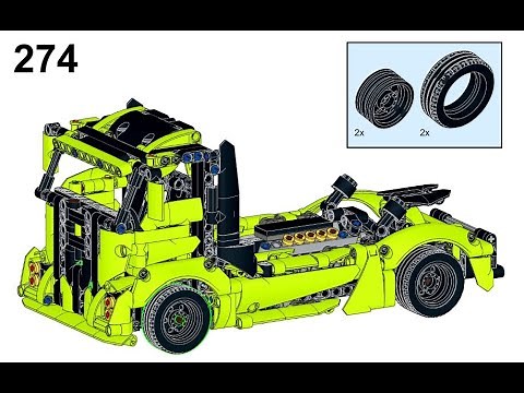 LEGO® 42161 Alternate Build - Technic Lamborghini Huracán Tecnica - Race Truck