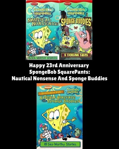 Happy 23rd Anniversary SpongeBob SquarePants: Nautical Nonsense and Sponge Buddies (2002)