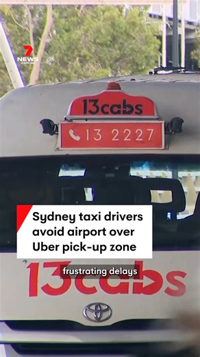 21K views · 61 reactions | Sydney taxi drivers are protesting a new Uber pick-up zone at Sydney Airport's international terminal. #taxi #taxidriver #uber #uberdriver #rideshare #ridesharing #syd #sydney #sydneyairport #7NEWS | 7NEWS Sydney | Facebook