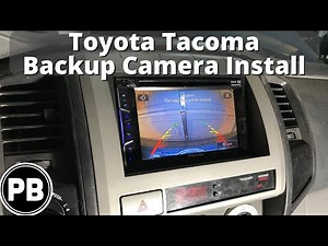 2005 - 2015 Toyota Tacoma Backup Camera Install