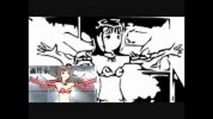 アイドルマスター 春香さんにPotraceをかけてみた