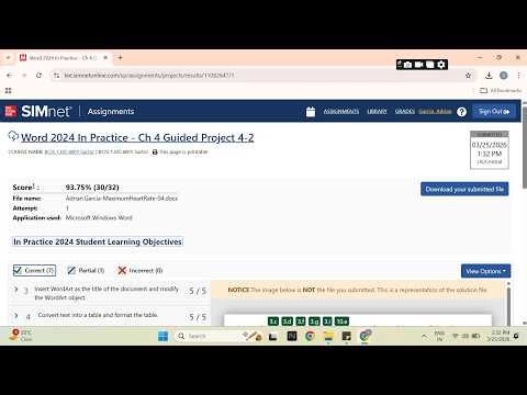 Word 2024 In Practice - Ch 4 Guided Project 4-2