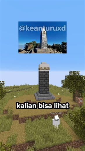 I Made a Mount Lawu Map in Minecraft!