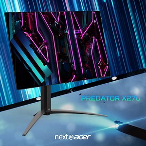 43 reactions | With 0.01ms pixel response time and 240 Hz support at 2560x1440 resolution, the new Predator X27U flat 27" OLED monitor makes the perfect professional gaming companion. Learn more here: https://acer.link/3Iuydoi #NextAtAcer | Predator Gaming | Facebook