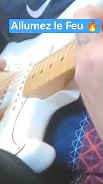 Johnny Hallyday allumer le feu 🔥 cover guitare #guitar