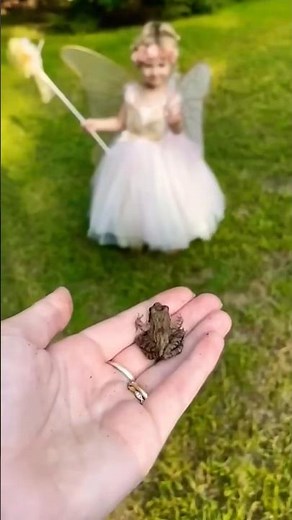 The real frog princess! 👸🏼 🐸 😂