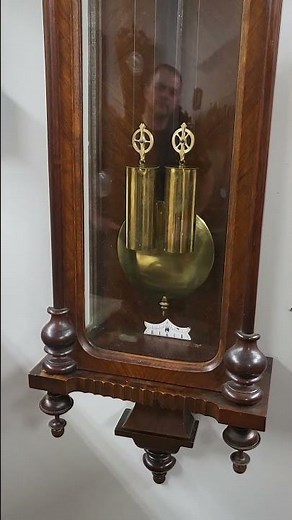 Victorian Period Vienna Regulator Clock Close ups