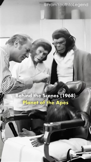 Planet of the Apes (1968) | Behind the Scenes #cinemahistory #nostalgia #planetoftheapes
