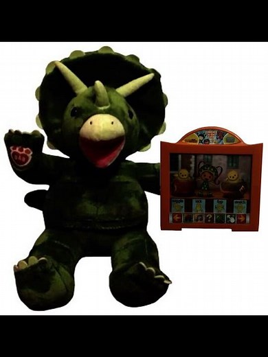 Team Umizoomi: Green Triceratops w/Chicks In The City Activity