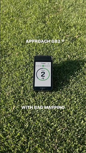Bag mapping | Approach G82 | Garmin