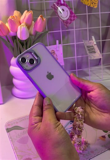 Refresh iPhone 13 ✨💜🌷 #satisfyingvideo #asmr #clean #purple #iphone13
