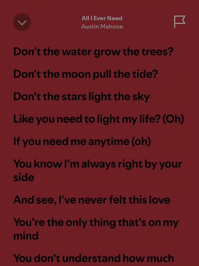 All I Ever Need Song Lyrics and Karaoke