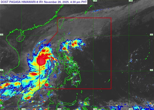 TYPHOON VERBENA MAINTAINS STRENGTH Based on the 5 PM weather bulletin issued by PAGASA, Typhoon Verbena maintains its strength and was last seen in the northeast of Pag-asa Island, Kalayaan, Palawan. Tropical Wind Cyclone Signal #1 is maintained over the Kalayaan Islands. | GMA Public Affairs
