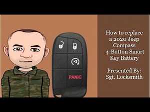 Jak otworzyć kluczyk do Jeepa Compass.