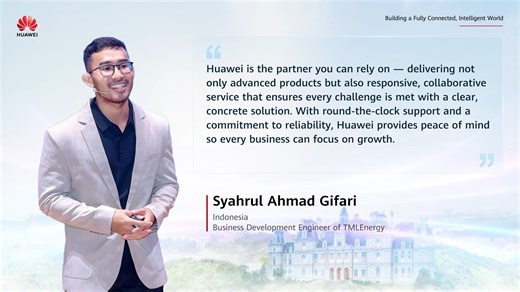 Installer Spotlight | Where High Performance Meets Strong Support In this video, our installer partner shares how our high-performance products and technical support have transformed their business. From hands-on tech support to ongoing training and certification, we provide a full-service ecosystem that helps partners grow confidently and competitively. #HuaweiFusionSolar #The4thGlobalinstallersummit | Huawei Digital Power