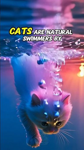Did You Know Cats Can Swim?