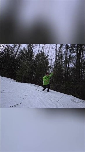 Frozen Feet, Snowy Forest Working in Snow is TOUGH!