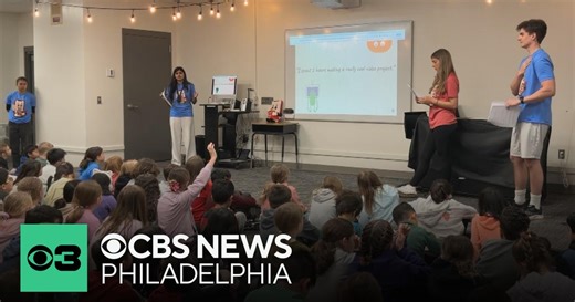 Garnet Valley High School students look to curb child cellphone addiction