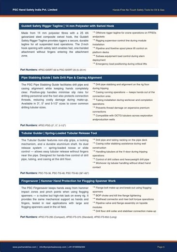 Hands-Free Safety in Oil & Gas | Eliminate Hand Injuries with No-Touch Tools