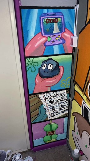 Pt 4, enjoy :)💛 #spongebob #spongebobsquarepants #nickelodeon #paint #art #fypシ #fyp