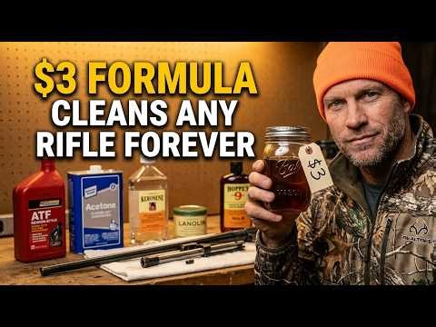 $3 Homemade Formula Cleans Any Rifle FOREVER — NRA BURIED This Since 1923