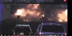 Dramatic event in New Jersey: Robot cuts the wrong wire of the explosive device (Video)