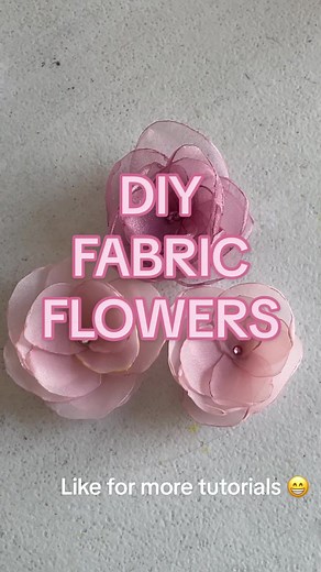 Fabric Flower Tutorial: How to Make Fabric Flower Bouquet