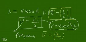 EXAMPLE |2| Calculate (i) wave number and (ii) frequency of yel... | Filo
