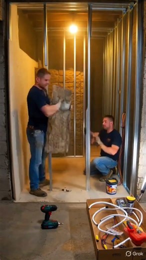 From Dusty Basement Corner to a Luxury Wine Cellar Setup #viral #wine #transformation