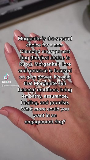Did you know the Peach Morganite was such a popular gemstone for engagement rings? 💕💍 | LeVian