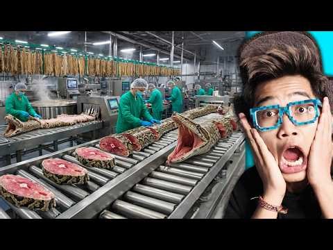 TERBONGKAR! BEGINI TERNYATA ULAR DIPROSES, Pabrik PETERNAKAN ULAR TERBESAR DI INDONESIA!