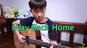 34K views · 1K reactions | Way Back Home (SHAUN - 숀)_ Fingerstyle guitar arranged & cover by Sean Song | Sean Song Music | Facebook