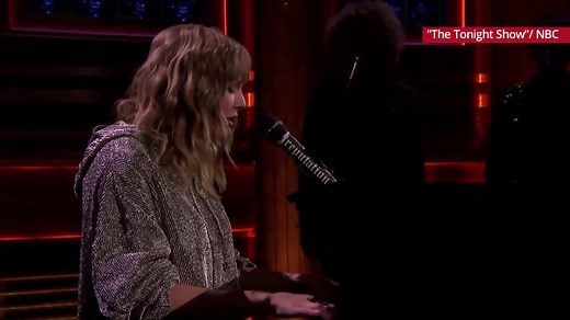 Taylor Swift brought Jimmy Fallon to tears. | InStyle