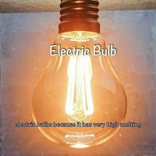 Electric Bulb-Tungsten Filament #physics #electricity #heat #light #glass