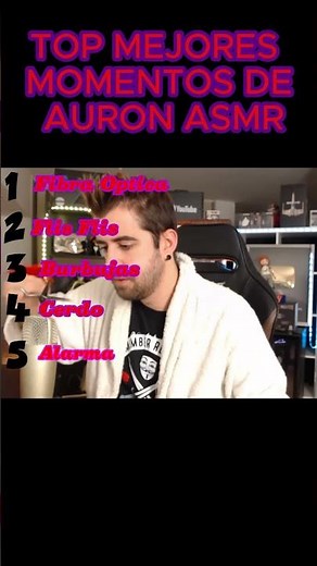 Top 5 mejores momentos de Auron ASMR🤣 #asmr #auronplay