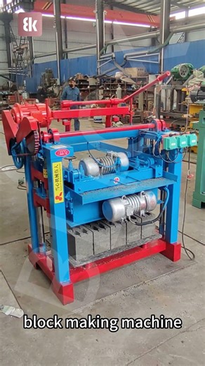 Small Semi-Automatic Standing Block Machine