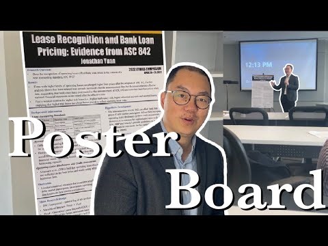 HOW TO CREATE ACADEMIC POSTER BOARD from a PHD STUDENT