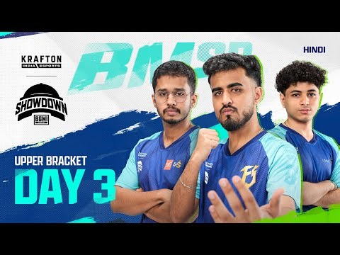 [Hindi] BMSD 2025 | Upper Bracket | Day 3
